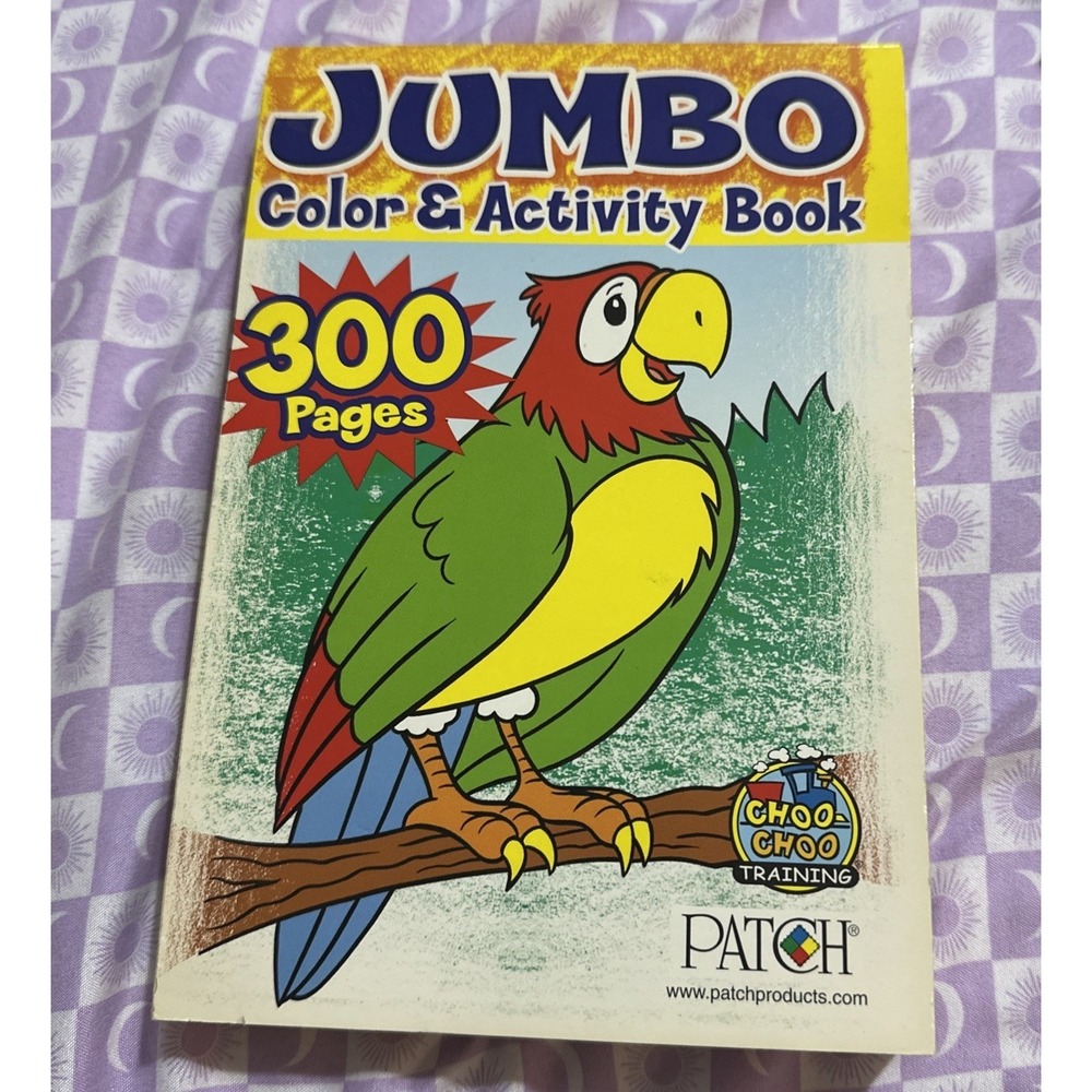 Jumbo Color & Activity Book 2006 Children Kids Coloring Learning